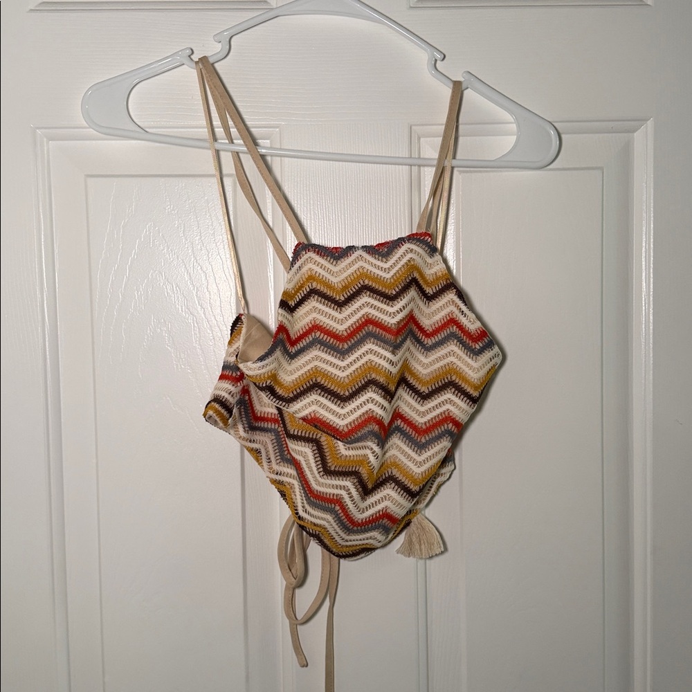 Chevron Patterned Two-Piece Set - Picture 2 of 5